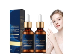 2 Unidades De Sérum Facial Botox, Sérum Líquido Antiarrugas Con Aloe Vera, Vitaminas C Y E, 30 Ml.