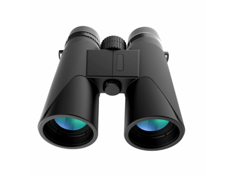 Binoculares para Hombres 12X42 con visión Nocturna para niños Adultos Binoculares Impermeables para observación de Aves Caza Saf-Negro YIZHOOD