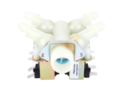 Válvula Solenoide Normalmente Cerrada G3/4, 1 Entrada, 4 Salidas, Cc 24 V/ca 220 V/240 V