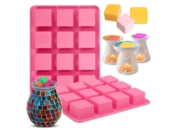 Bandejas Para Cubitos De Hielo, 2 Unidades, Silicona Antiadherente, 12 Compartimentos, Aptas Para Congelador, Reutilizables.