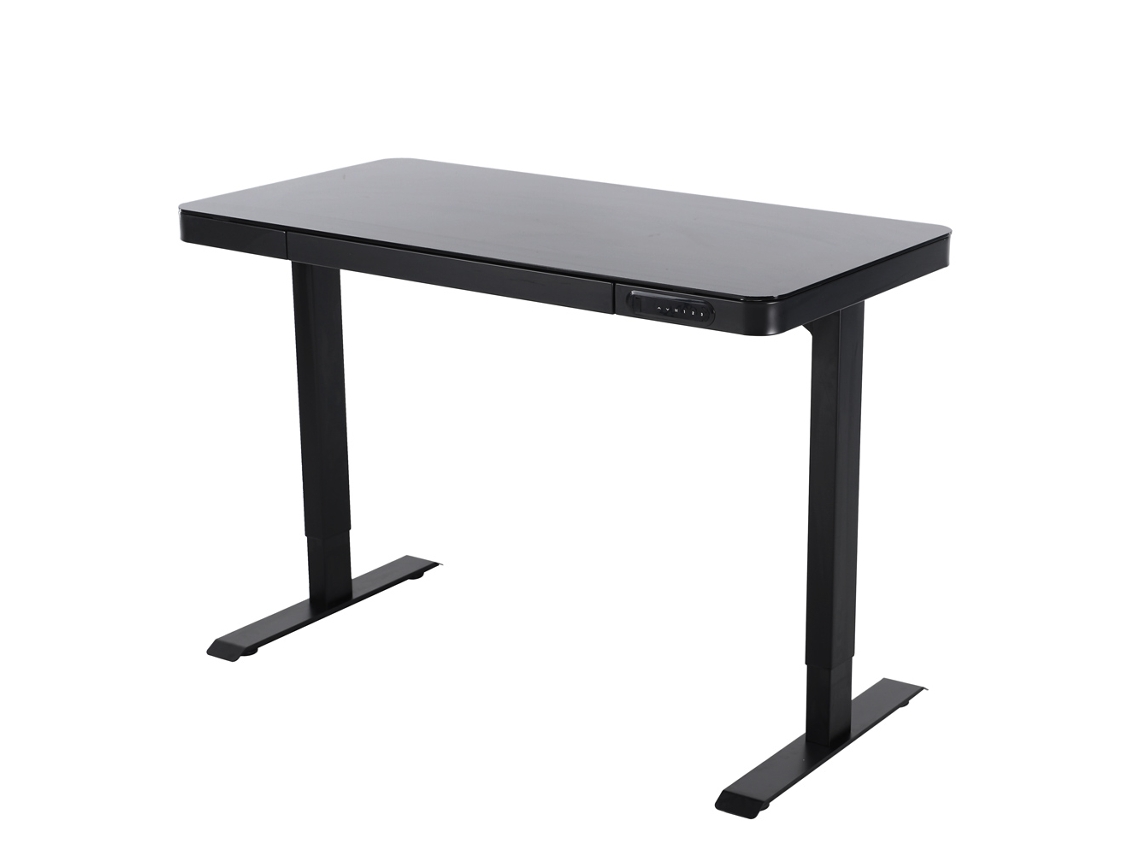 Escritorio Ajustable Eletricamente IVOL (120x60 cm - Negro)