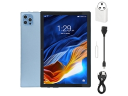 Tablet (com Wifi De Banda Dupla, Com Chamada) Tela De 10,1 Polegadas Android 12.0 Rede 4g Azul 6gb+128gb