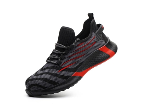 Zapatillas TECHNO -STORE Deportiva Antiimpacto Unisex (40 - Rojo)