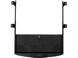 Bandeja Para Teclado De Abs Negro Para Colocar Debajo Del Escritorio Con Cajón, Organizador De Escritorio Ergonómico Con Rieles Deslizantes.