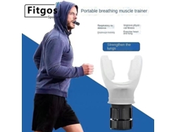 Entrenador portátil de capacidad pulmonar Rosewell, entrenador de respiración abdominal, resistencia ajustable