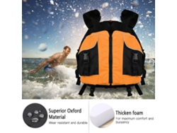 Chaleco Salvavidas Adulto 45-100kg Para Deportes Acuáticos Kayak Pesca Surf Canoa Chaqueta De Supervivencia