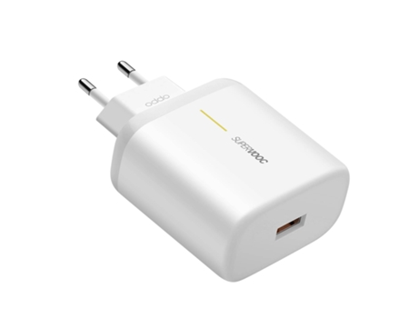 Cargador Oficial Usb Supervooc OPPO Blanco
