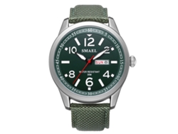Reloj Electrónico De Cuarzo Para Hombre, Resistente Al Agua, Con Correa De Nailon, Smael (verde Militar).