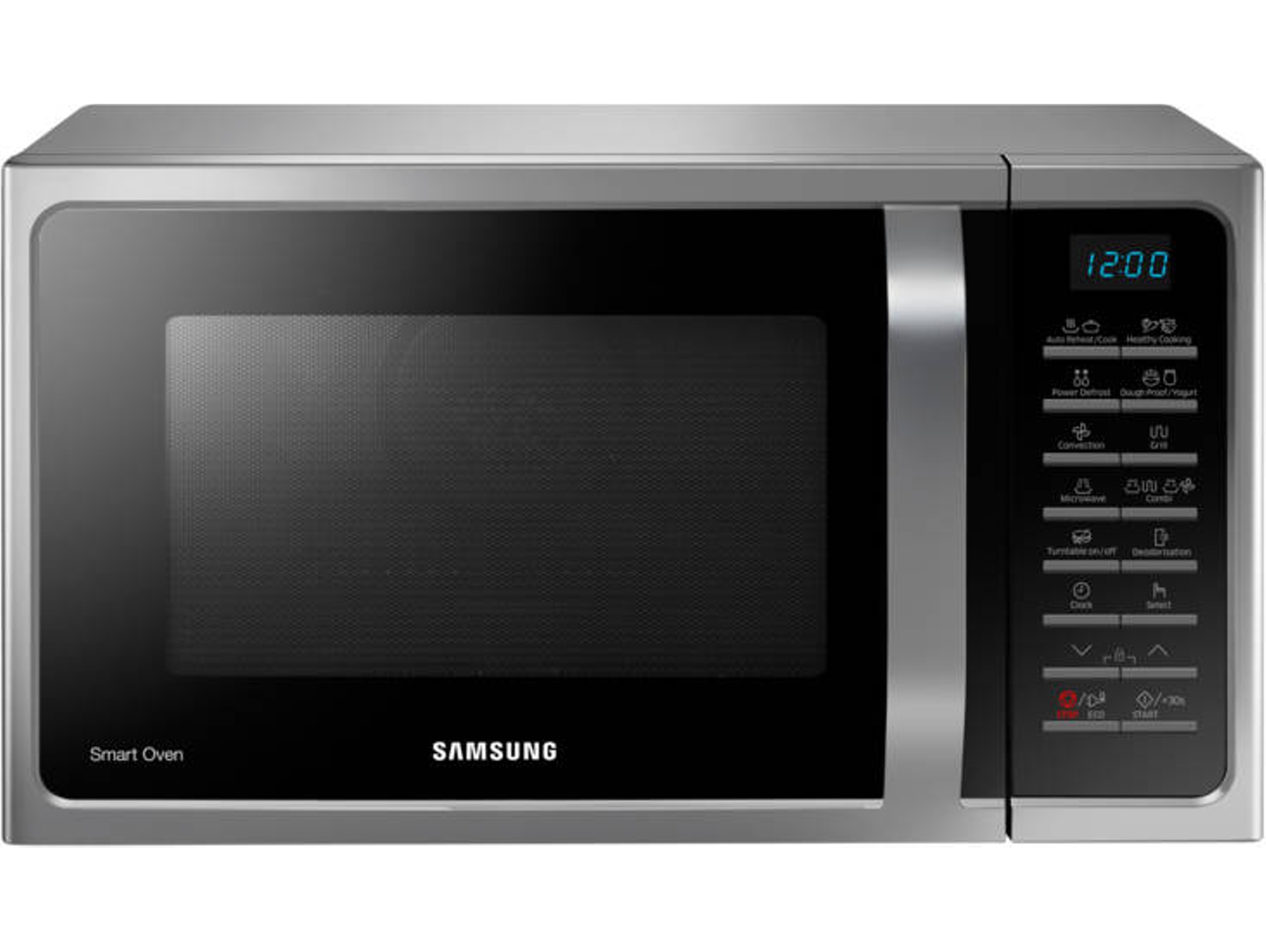 Microondas SAMSUNG MC28H5015AS (28 L - Com Grill - Inox)