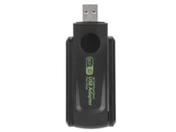 Adaptador De Tarjeta De Red Inalámbrica 1300mbps 2.4g 5g Doble Banda Antena De Alta Ganancia Usb3.0 Para Pc