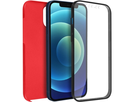 Funda iPhone 12, 12 Pro AVIZAR Rojo