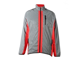 2026-chaqueta Reflectiva Impermeable Transpirable Para Hombre Con Bolsillos Laterales Para Ciclismo, Correr Y Senderismo Talla L