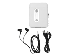 Reproductor De Casetes Usb Retro, Convertidor Portátil De Cintas De Casete A Mp3 Con Auriculares Para Viajes Y Deportes.