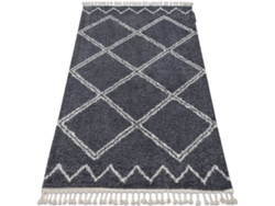 Alfombra DYWANY LUSZCZOW Berber Asila B5970 (Gris - 200 x 290 cm - Polipropileno)