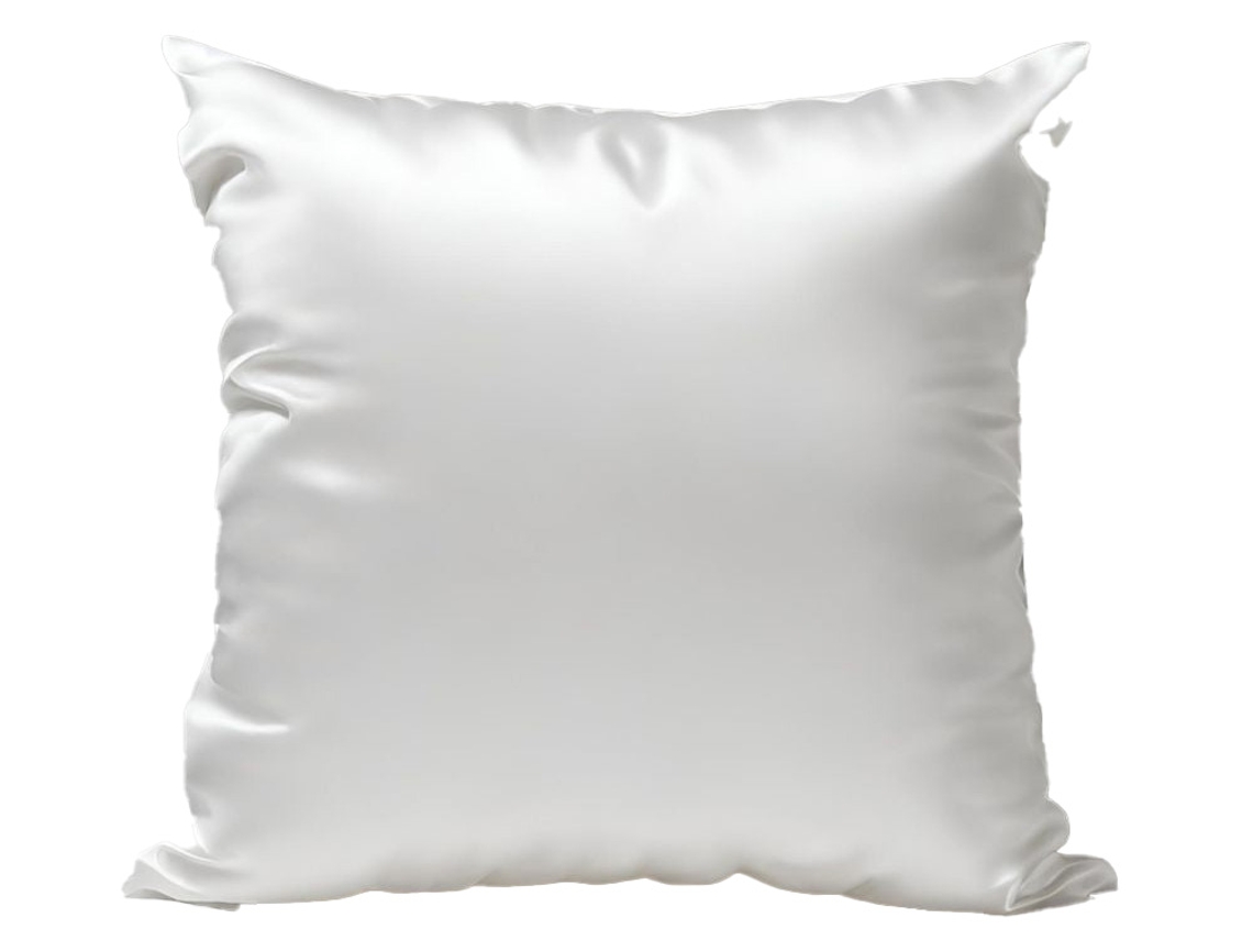 Funda de almohada de pura seda de morera de 22 momme INPHYSIO Tamaño 65x65 cm, Seda Blanca