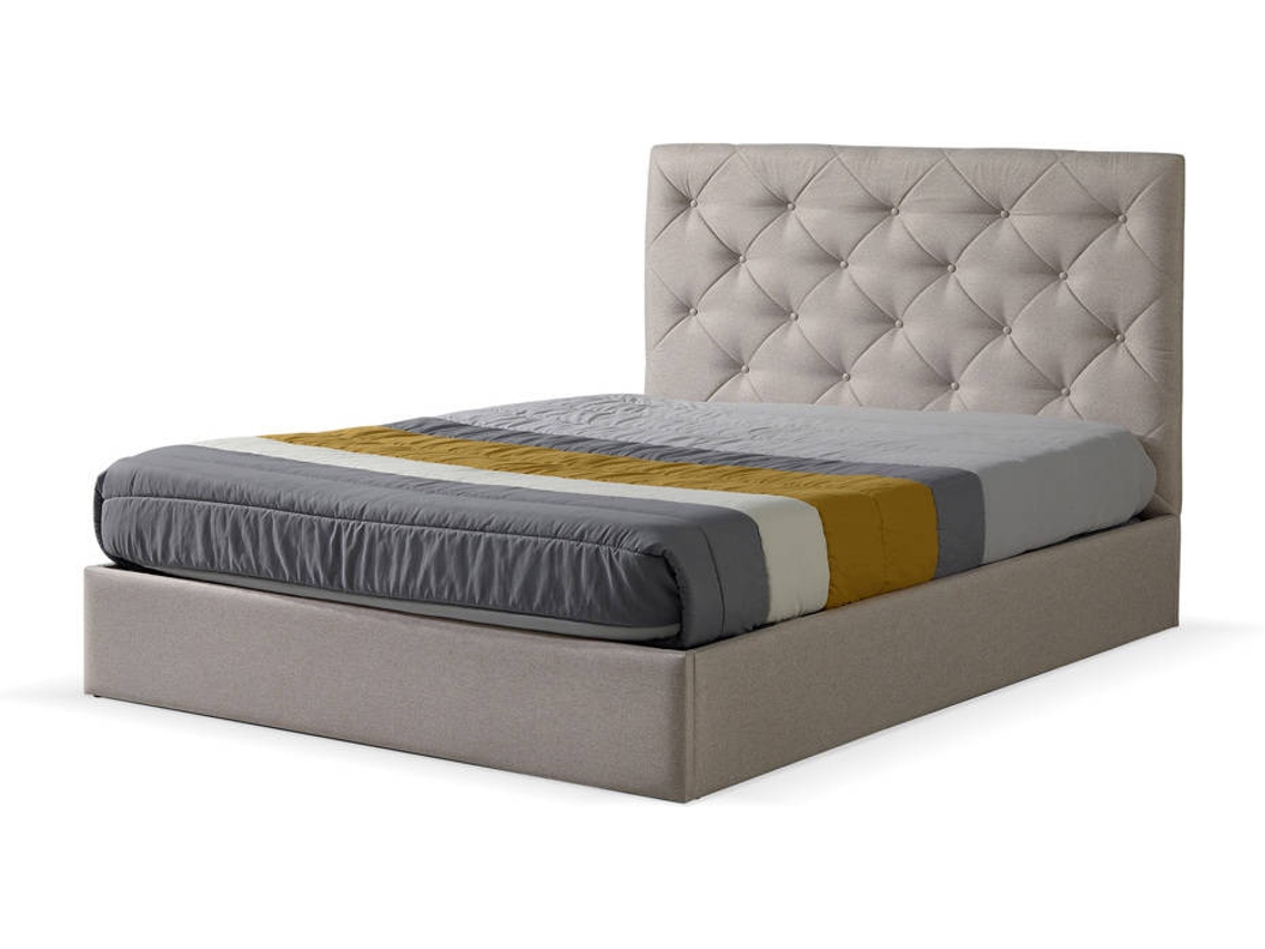 Cama de Matrimonio BAZAR MONDIALE Valencia (Madera - 148x200x120 cm)