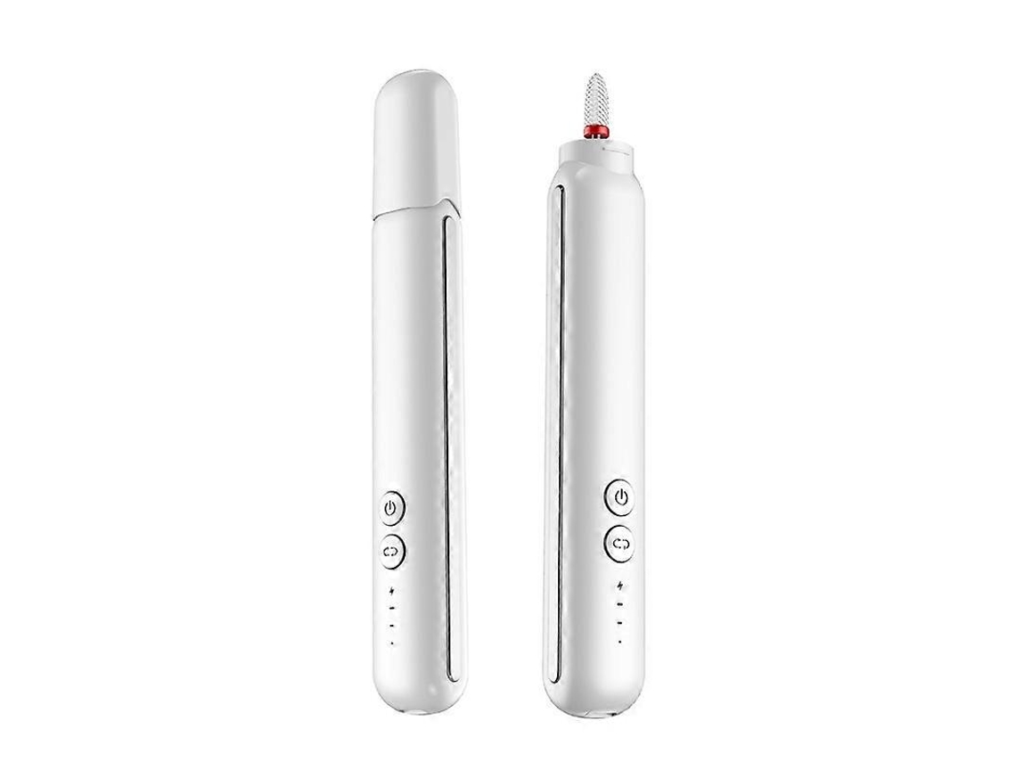 Máquina perforadora de uñas inalámbrica recargable para manicura y pedicura.