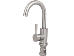Juego De Grifo Monomando Giratorio De Acero Inoxidable 304 Para Baño De Cocina