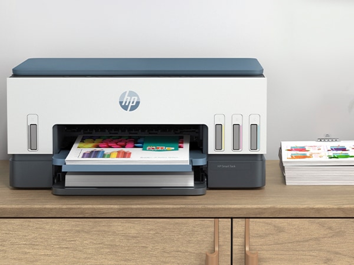 Impresora Térmica De Inyección De Tinta Todo En Uno HP Smart Tank 6005 A4 4800 X 1200 Dpi 12 Ppm Wifi