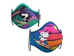 Máscara Higiênica Snoopy Premium Summer Limited Edition Colorido 10-12 Yearsviving Costumes