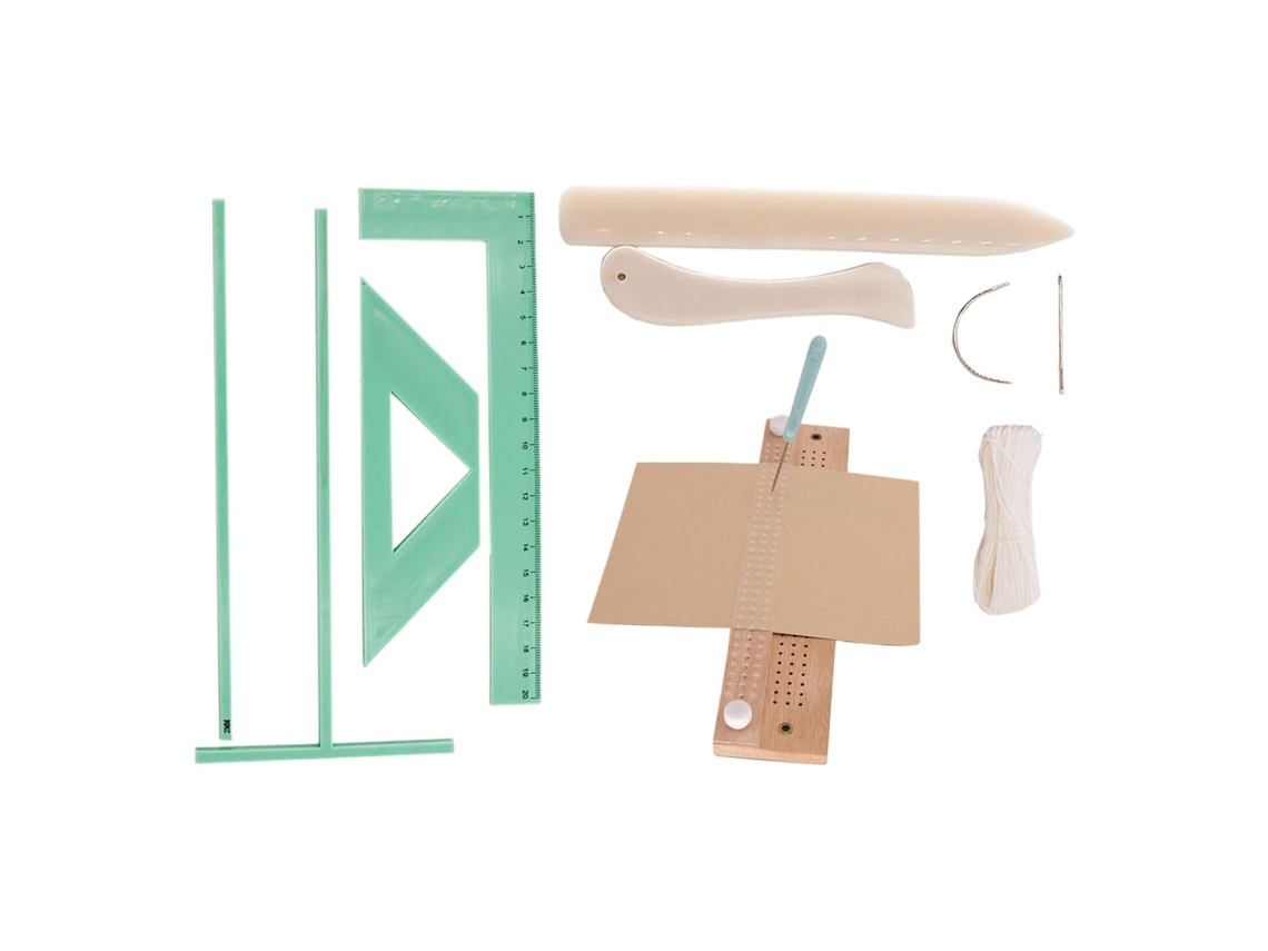 Kit de libros de madera, accesorios portátiles para libros de texto para adultos y cuadernos escolares, Vayotoy