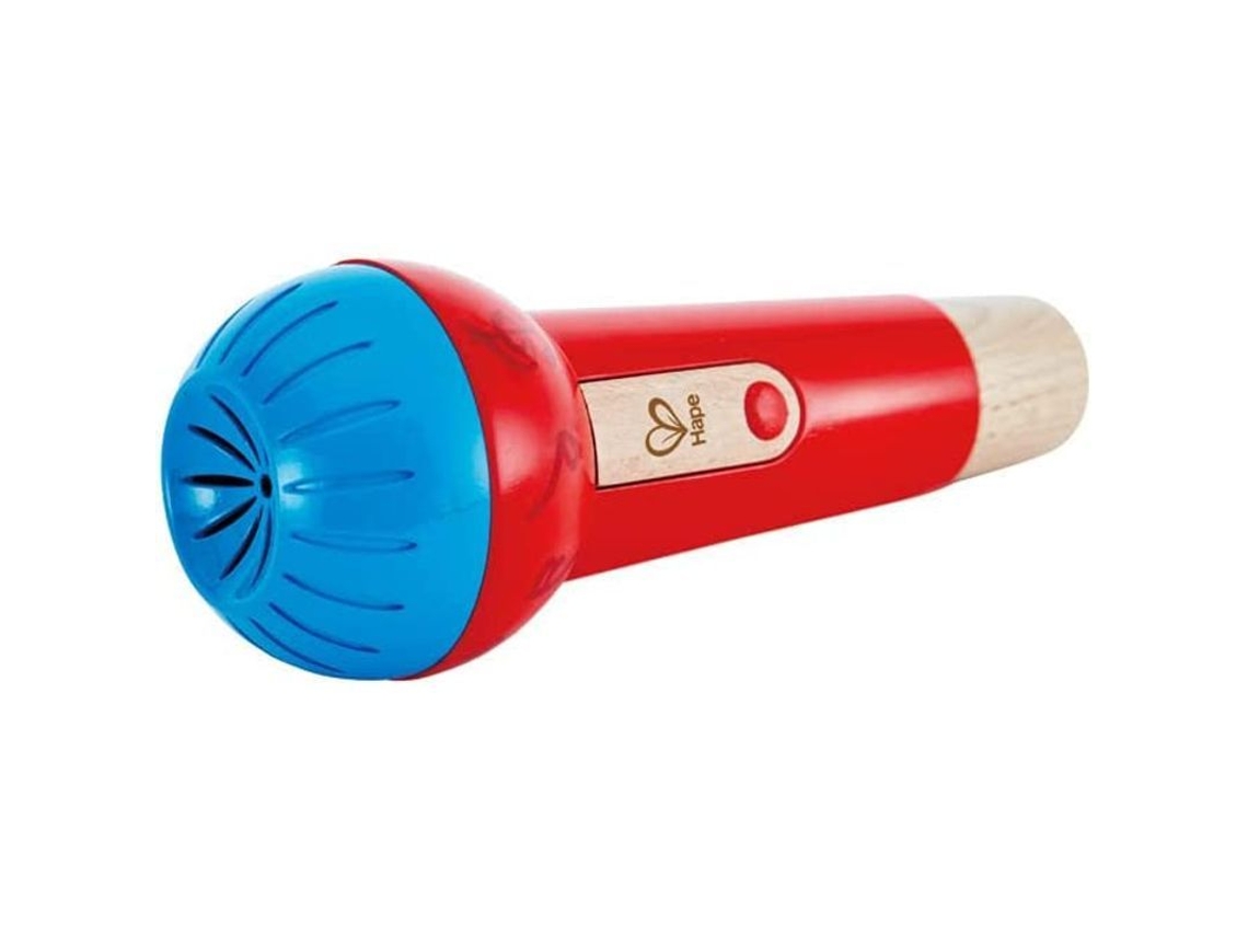 Micrófono Con Eco | Juguete Amplificado Sin Pilas Para Niños De 1 Año En Adelante, Rojo