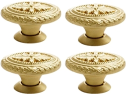 Tiradores Para Puertas De Armarios 4,4 Cm, Duradero, Resistente, Calidad, Latón, Ergonómico, Elegante