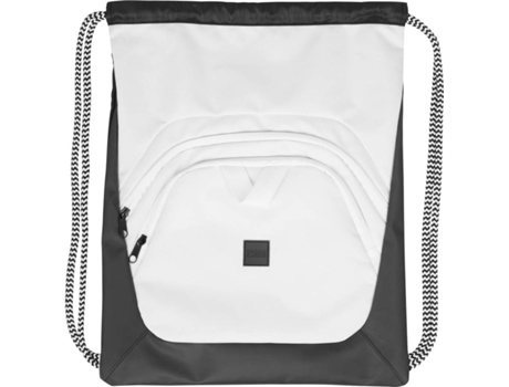 Mochila URBAN CLASSICS Ball Gym (Blanco)