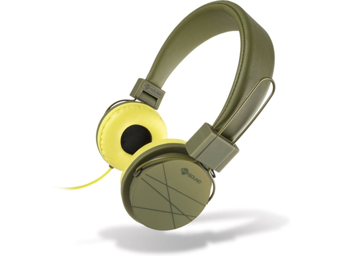 Auriculares con Cable MELICONI Speak Street (On Ear - Micrófono - Verde)
