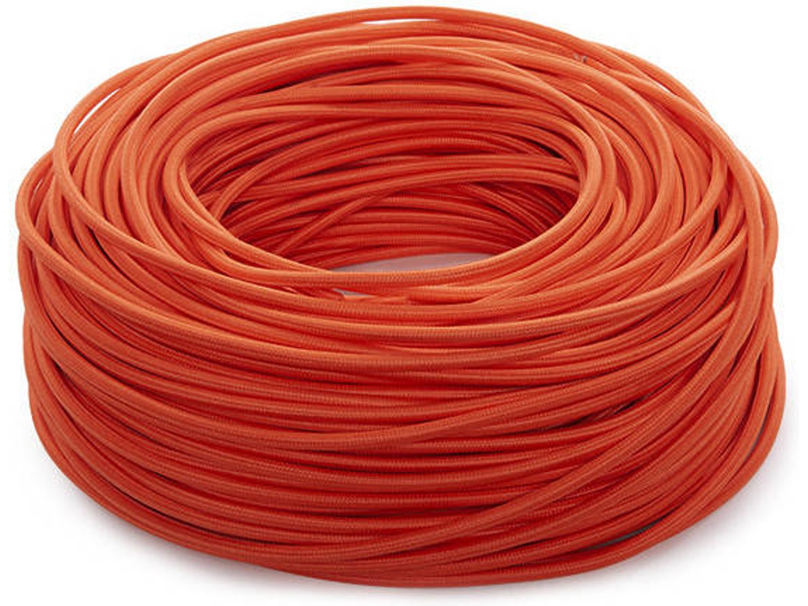 Cable Redondo 2x0,75 x 1M  [SKD-C275-ORANGE] GREENICE