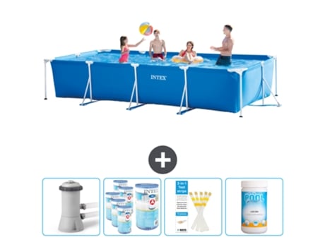 Piscina Tubular INTEX 28274GN-CB85 (7127 L - 220x84cm)