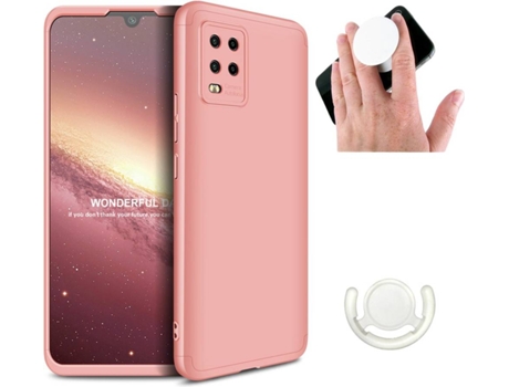 Carcasa, Popsocket y Soporte Xiaomi Mi 10 Lite Slim armor 360º