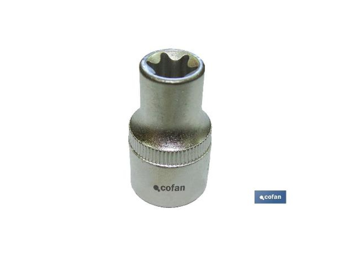Llave de vaso 1/2 torx hembra e-14