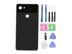 Tapa Trasera De Batería De Cristal Negro Para Google Pixel 3xl G013d G013c Panel Posterior 6.3in