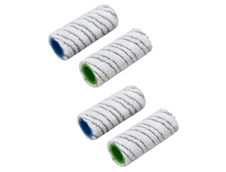 4pcs rolo de pedra 150x60mm para aspirador de pó karcher fc 7 premium