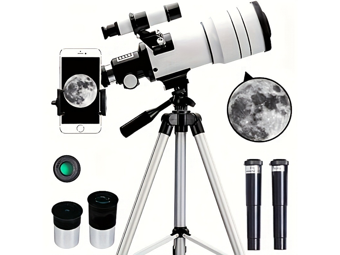 Telescopio Astronómico, Telescopio De Observación De Estrellas De Alta Definición, Adecuado Para Principiantes Y Niños Cuich