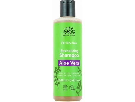 Champú URTEKRAM Lavar El Cabello con Champú Seco con Aloe Vera (250 ml)