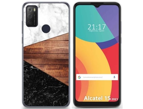 Carcasa Alcatel 1S 2021 / 3L 2021 TUMUNDOSMARTPHONE Dibujos Multicolor