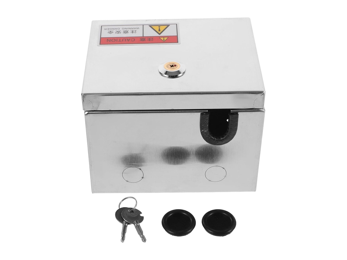 Protección Para Caja De Salida De Metal De Acero Mediano