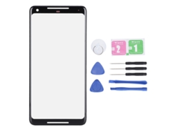 Cristal De Pantalla Externa De 6 Pulgadas Para Tapa Frontal Del Google Pixel 2xl Con Herramienta