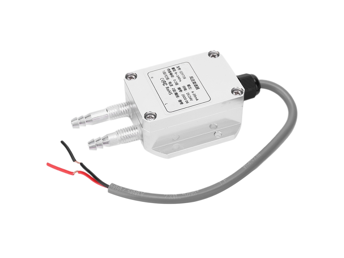 Transmisor de presión de viento de alta precisión Veloriskku, microplaca electrónica, 4-20 mA, 24 V CC, 0,2 kPa