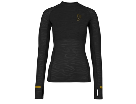 Camiseta de Mujer para Deporte JOHAUG Larga Advance Tech Lana Negro (S)
