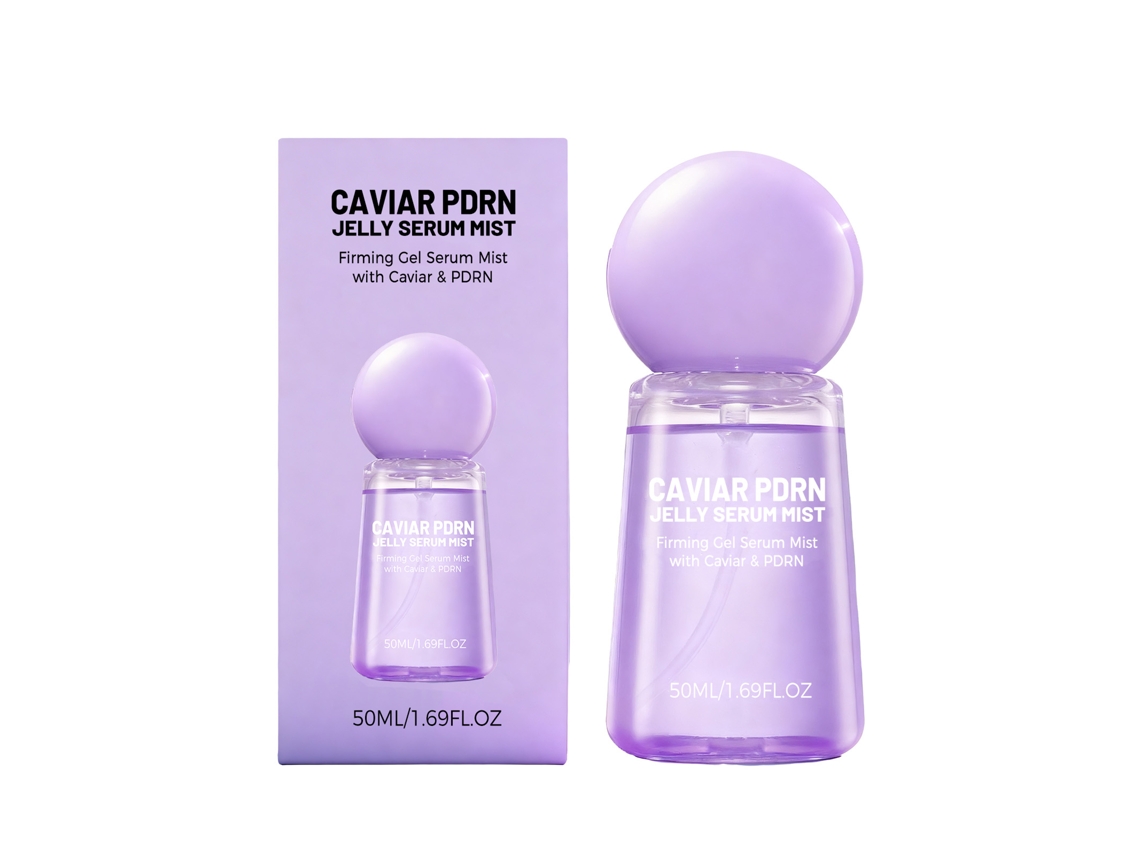 Spray de esencia de gelatina de caviar para el cuidado facial