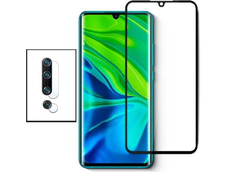 Kit Protector de Cámara Trasera Xiaomi Mi 10 Pro 5G - Curved PHONECARE y Cristal Templado 5D Full Cover