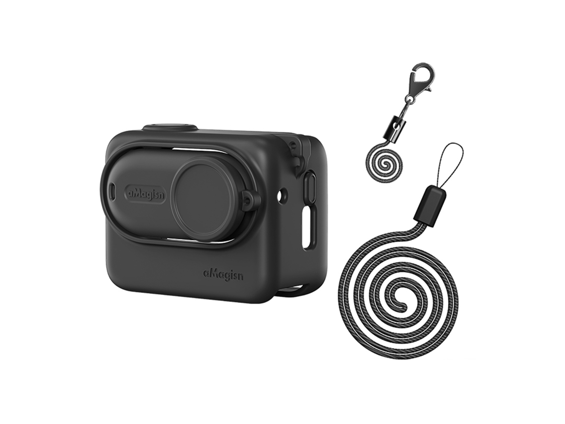 Capa Protetora De Silicone Para Insta360 Go 3s - Capa Protetora De Silicone Para Insta360 Go 3s