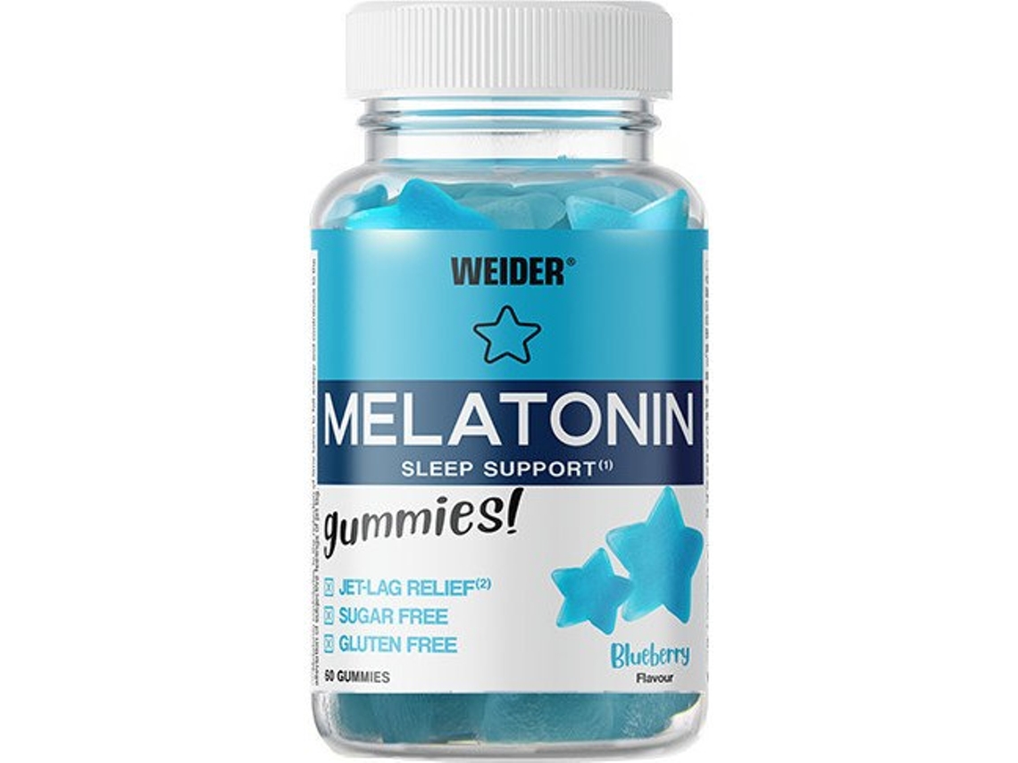Complemento Alimentar WEIDER Melatonine Up- Ummies Sabor / Sin Gluten Y Sin Azúcar (Coco - 60 g)