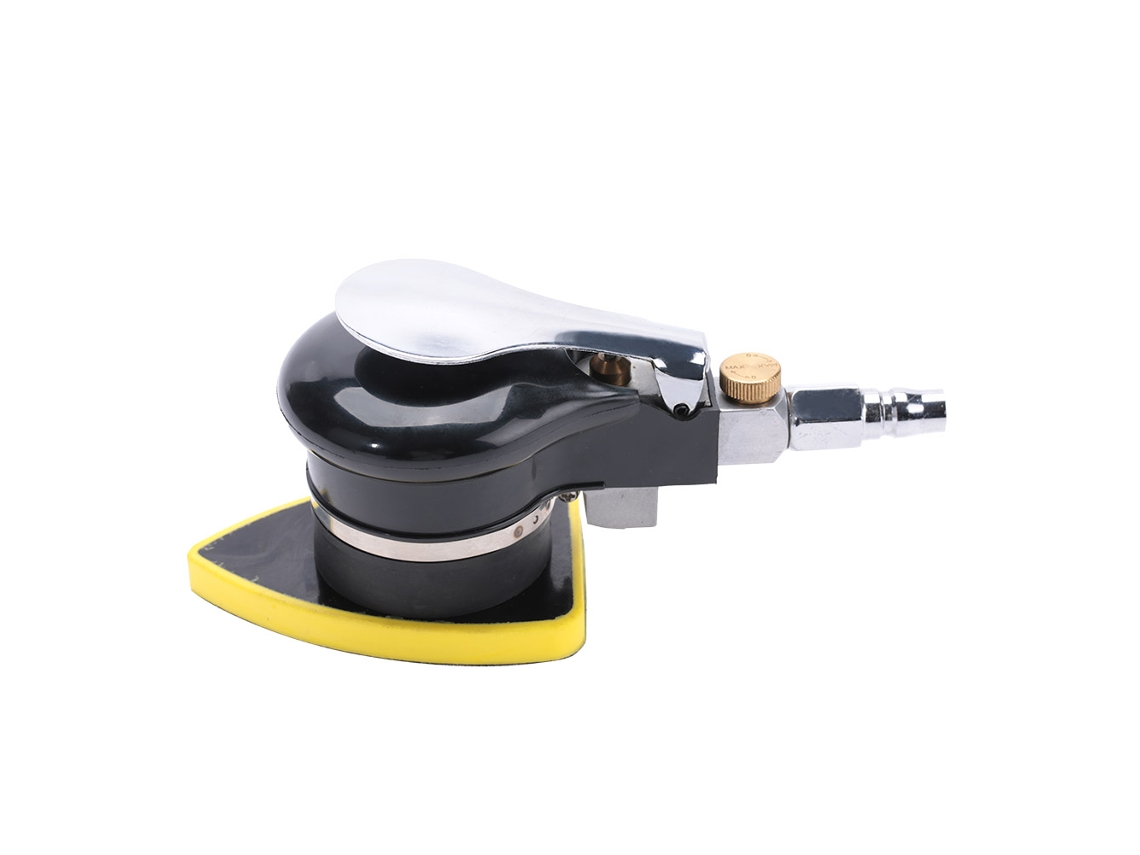 Lijadora Neumática De Mano De 12000 Rpm, Herramienta De Pulido Para Piedra Artificial, Muebles, Madera, Metal Y Automóviles, 75*100 Mm.