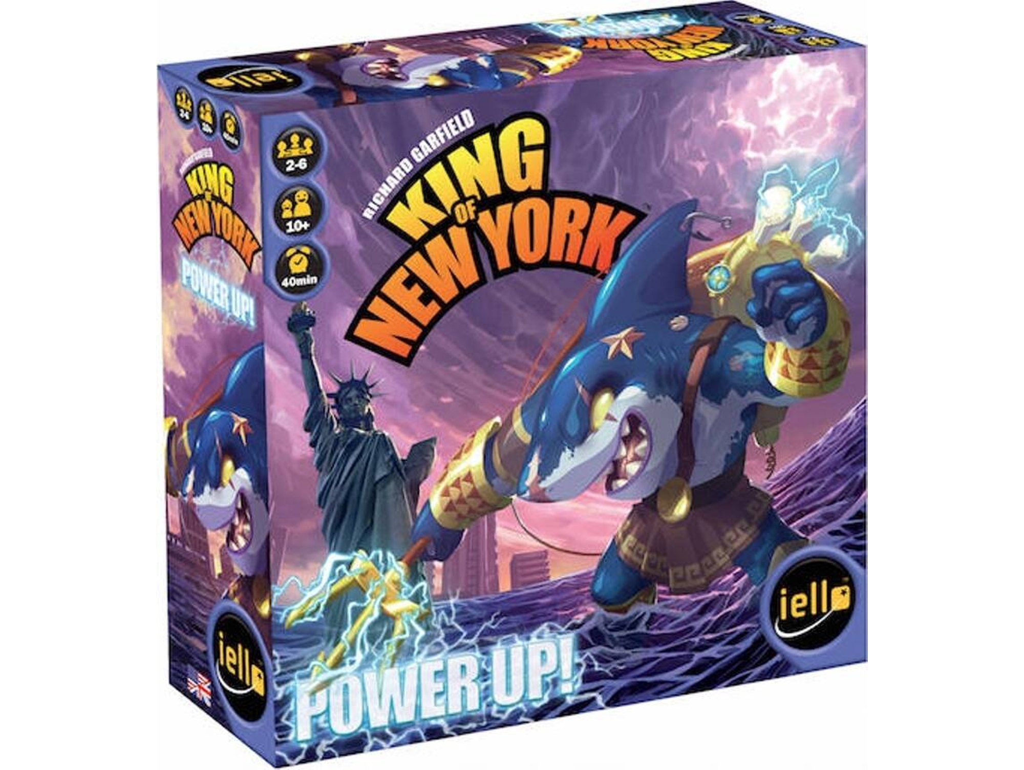 Juego de Mesa King Of New York: Power Up Expansion (Edad Mínima: 10 - Nivel Dificultad: Medio)