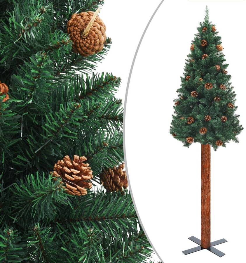 Árbol de Navidad VIDAXL 320959 (PVC - Verde - 210 cm)