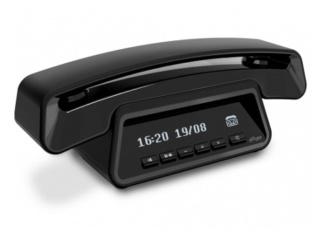 ePure#3 Premium Teléfono DECT Identificador de llamadas Negro ALCATEL